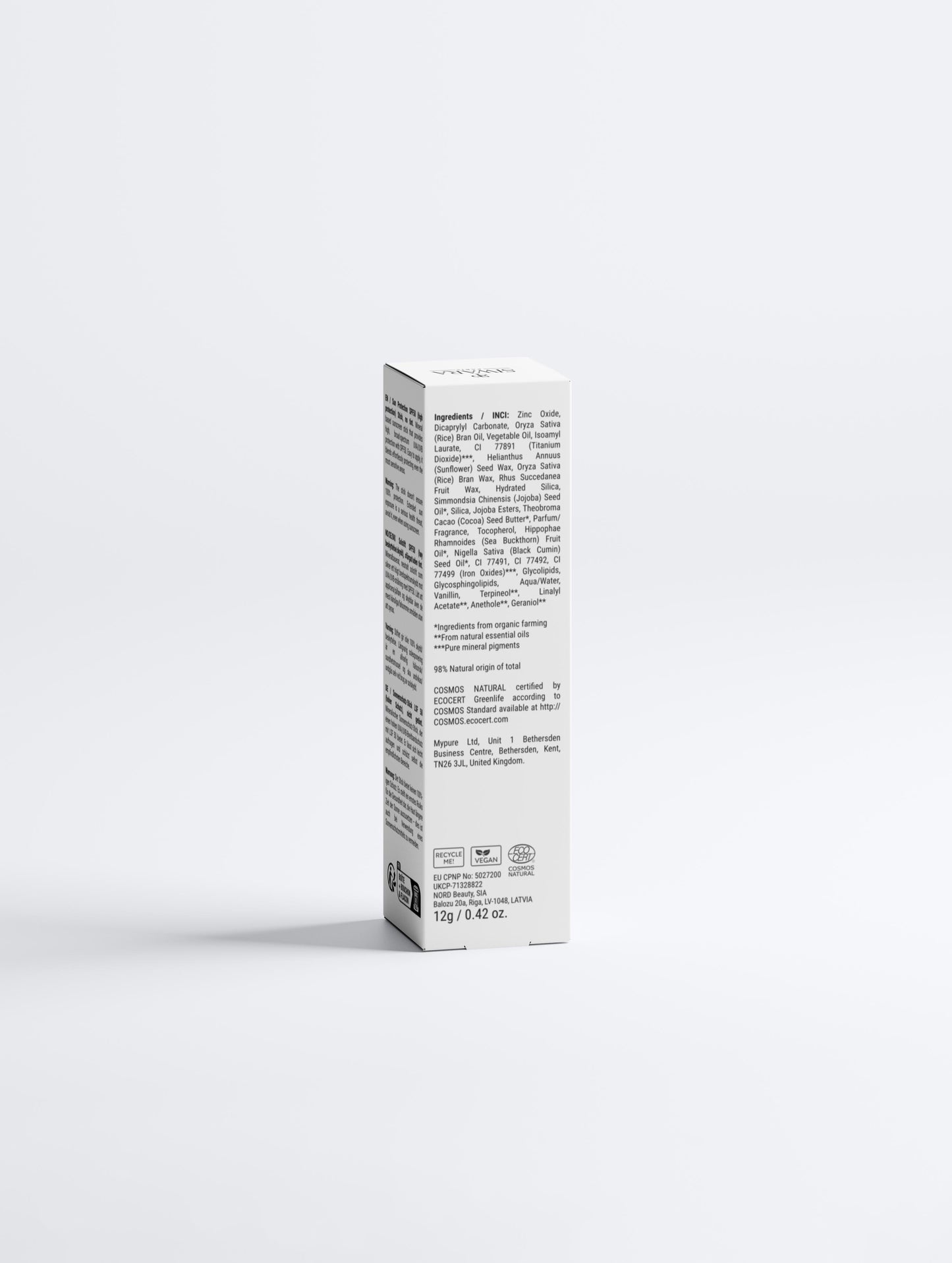 Stick Protection Solaire SPF50, Invisible
