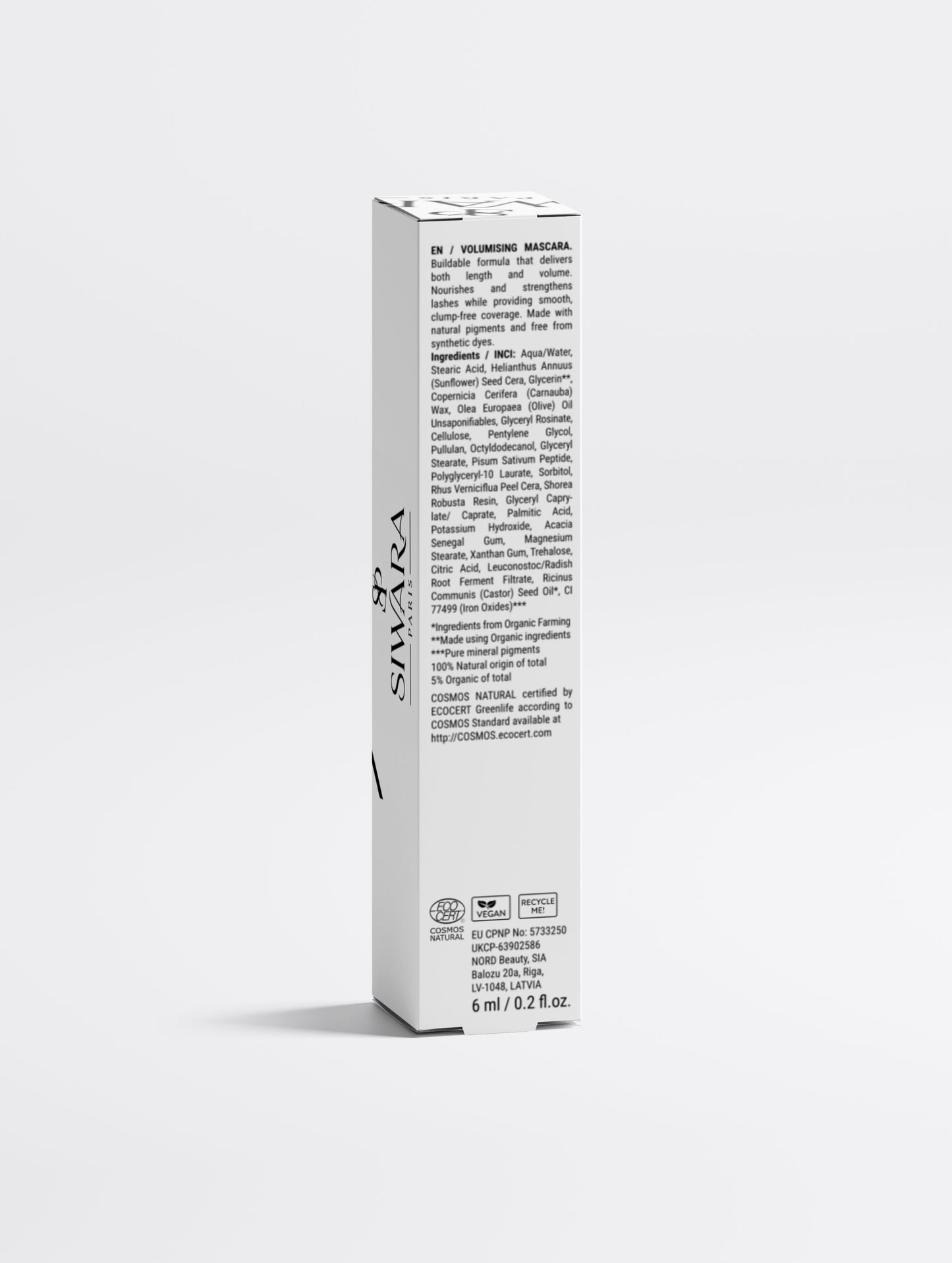 Peptide Lengthening & Volumizing Mascara