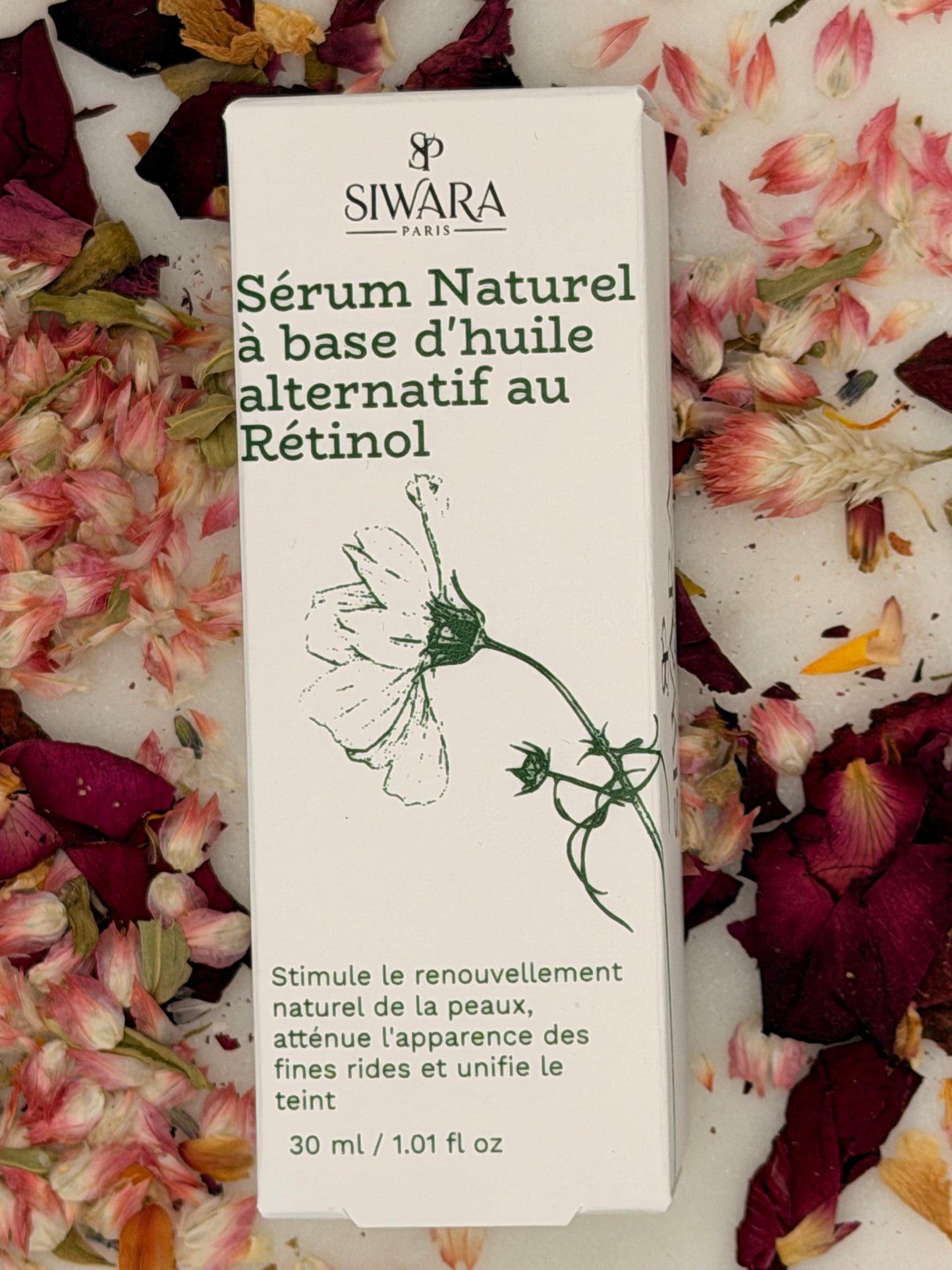 Sérum Naturel à base d'huile alternatif au Rétinol soin anti age SIWARA PARIS