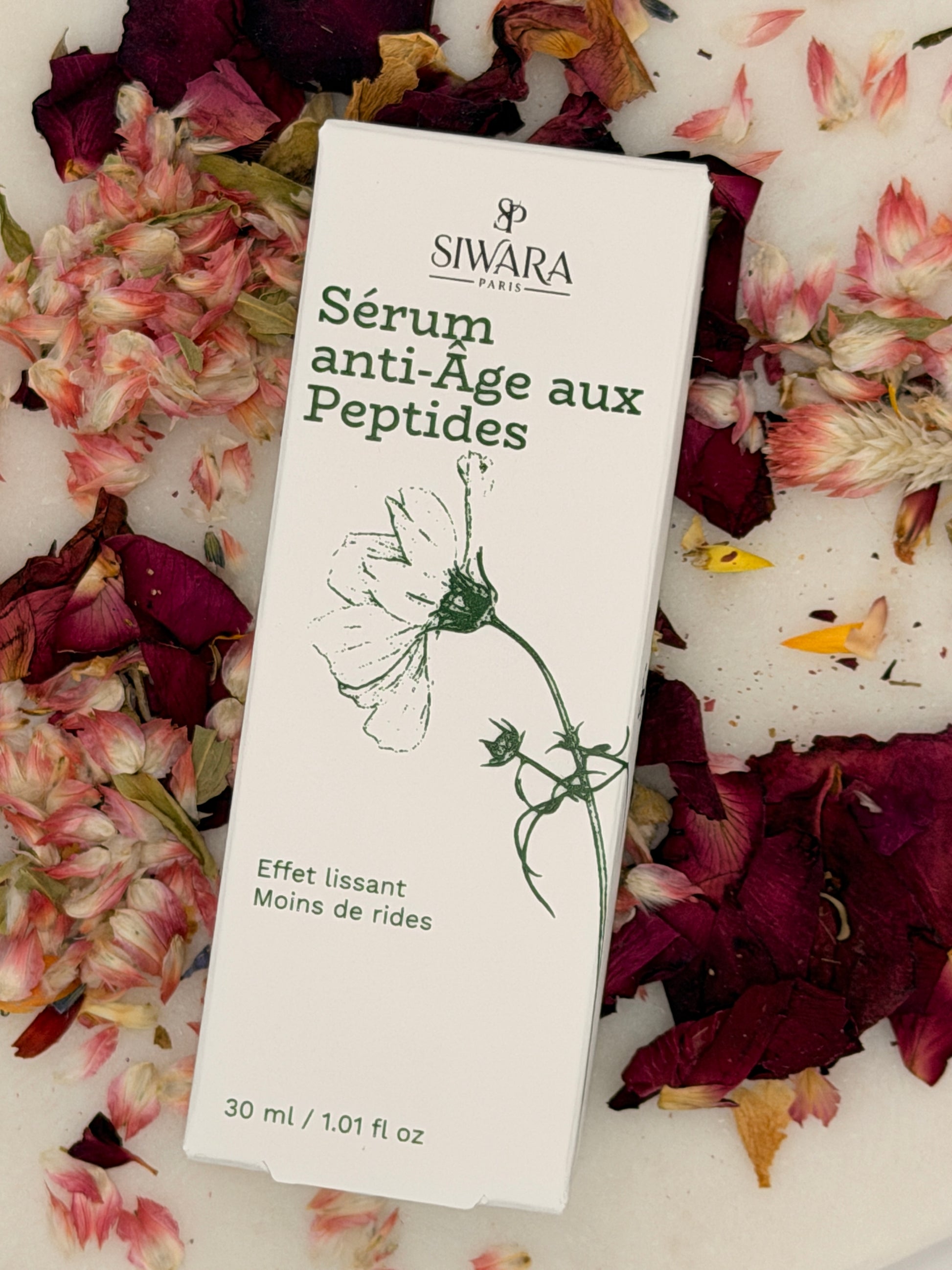 Serum aux Peptides anti age SIWARA PARIS 