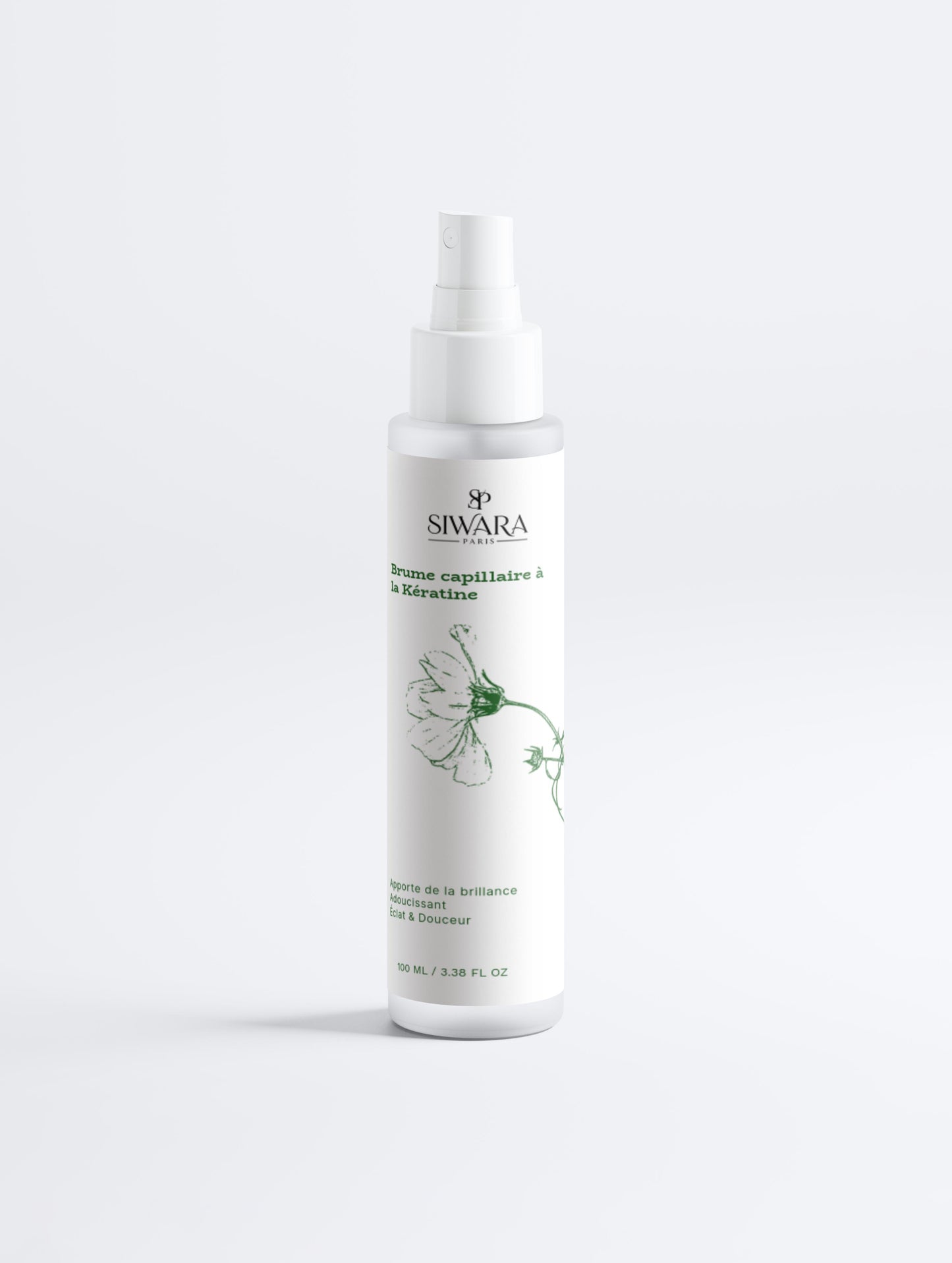 Soin capillaire kératine pour brillance instantanée et cheveux réparés SIWARA PARIS